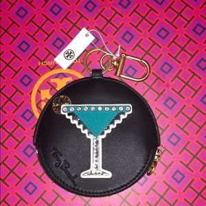 Tory Burch martini key fob